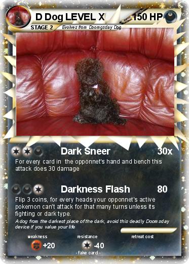 Pokemon D Dog LEVEL X