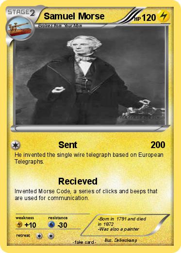 Pokemon Samuel Morse