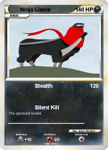 Pokemon Ninja Llama