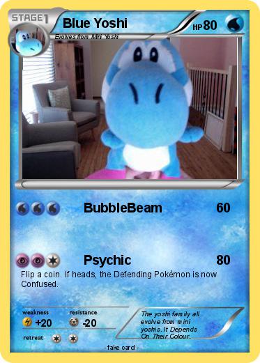 Pokemon Blue Yoshi