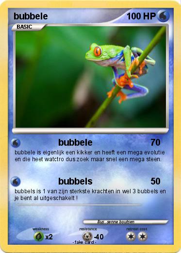Pokemon bubbele