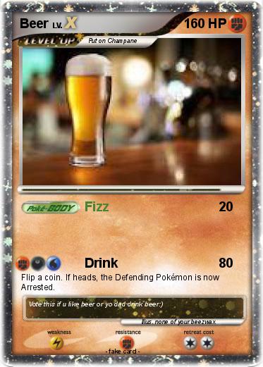 Pokemon Beer