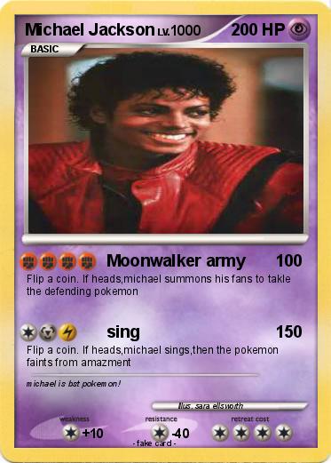 Pokemon Michael Jackson