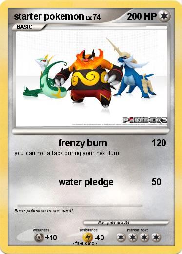 Pokemon starter pokemon