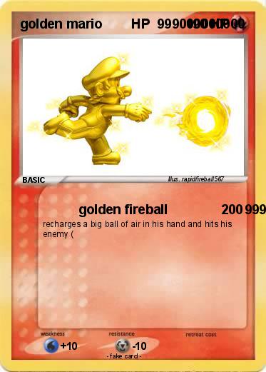 Pokemon golden mario        HP  999000000000