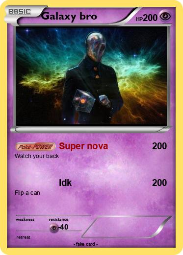 Pokemon Galaxy bro