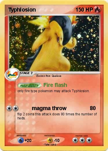 Pokemon Typhlosion