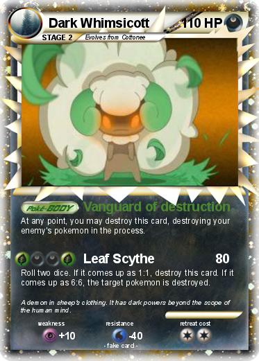 Pokemon Dark Whimsicott