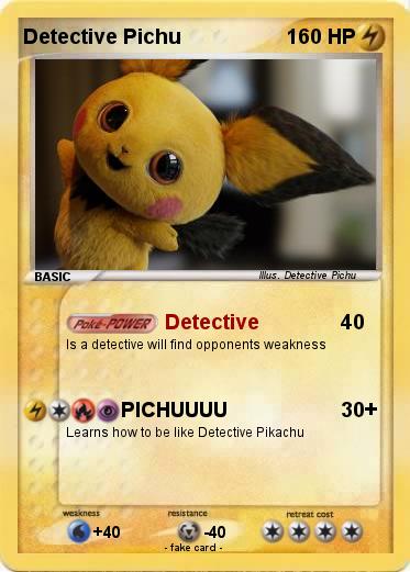 Pokemon Detective Pichu
