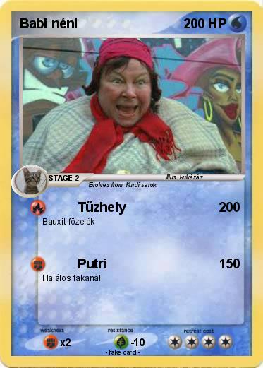 Pokemon Babi néni