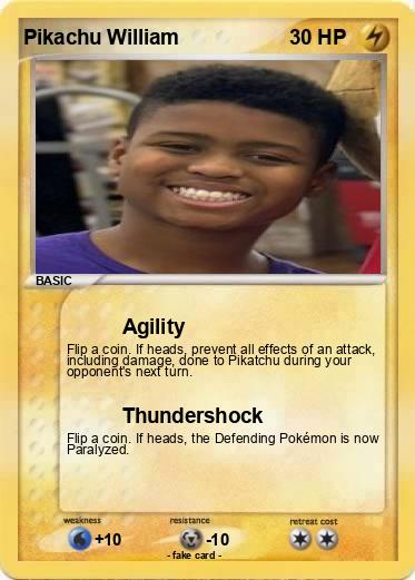 Pokemon Pikachu William