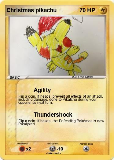 Pokemon Christmas pikachu