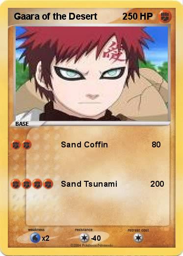 Pokemon Gaara of the Desert          2