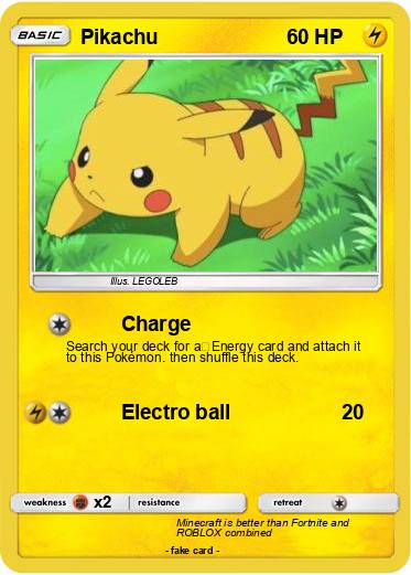 Pokemon Pikachu