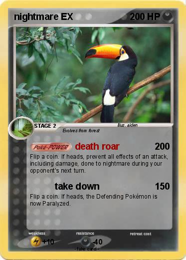 Pokemon nightmare EX