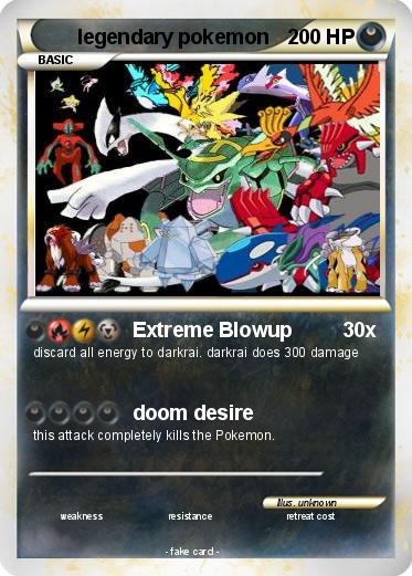 Pokemon legendary pokemon