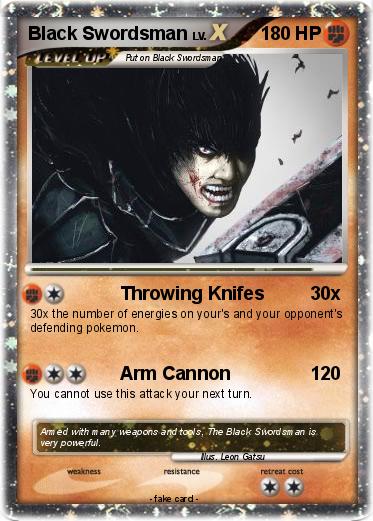 Pokemon Black Swordsman