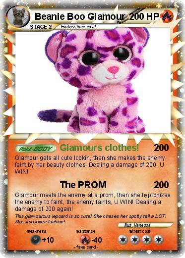 Pokemon Beanie Boo Glamour