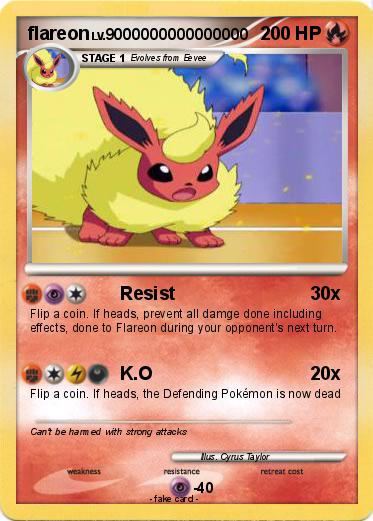 Pokemon flareon