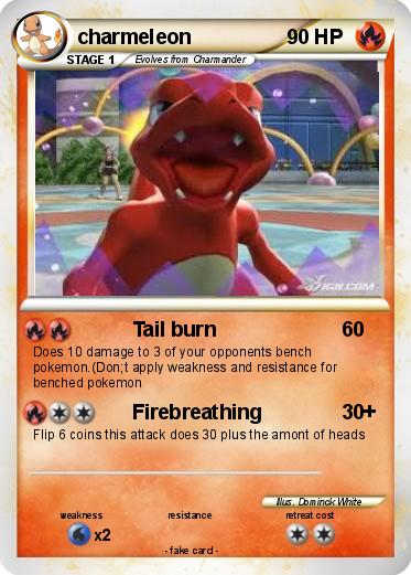 Pokemon charmeleon