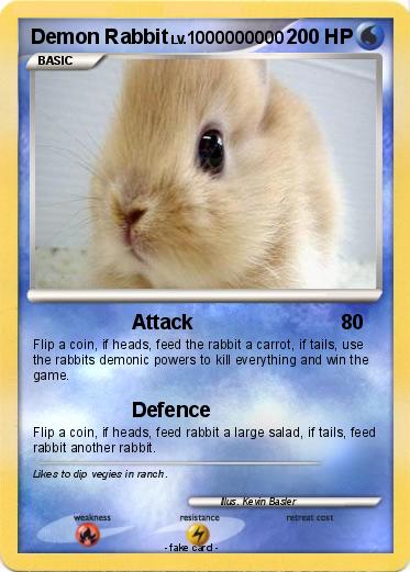 Pokemon Demon Rabbit