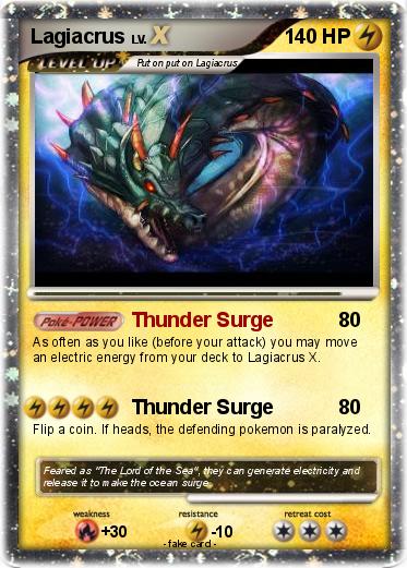 Pokemon Lagiacrus