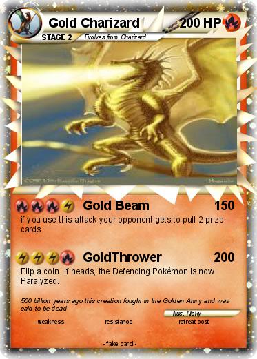 Pokemon Gold Charizard