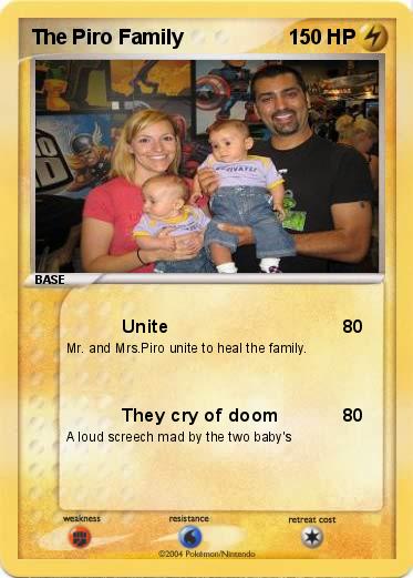 Pokemon The Piro Family