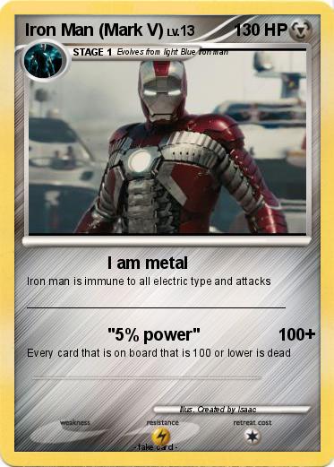 Pokemon Iron Man (Mark V)