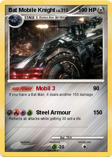 Pokemon Bat Mobile Knight