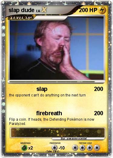 Pokemon slap dude