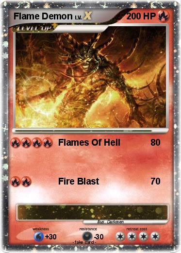 Pokemon Flame Demon