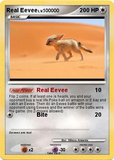 Pokemon Real Eevee