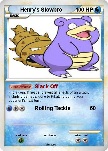 Pokemon Henry's Slowbro