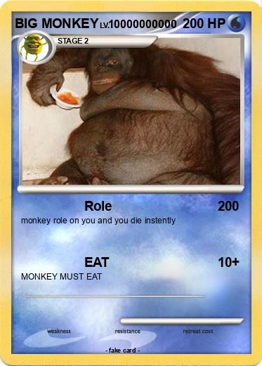 Pokemon BIG MONKEY