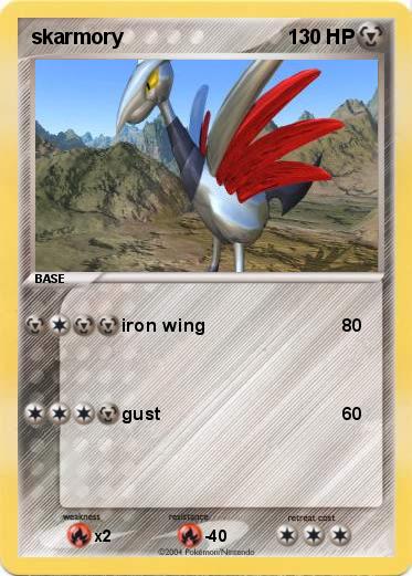 Pokemon skarmory