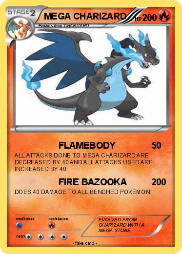 Pokemon MEGA CHARIZARD