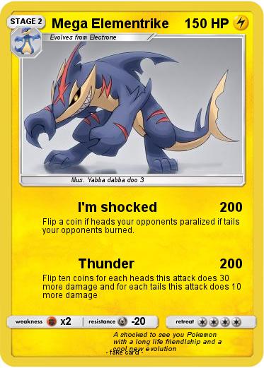 Pokemon Mega Elementrike