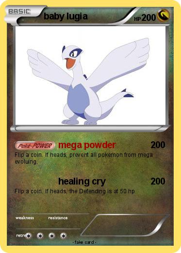 Pokemon baby lugia