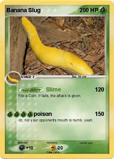 Pokemon Banana Slug