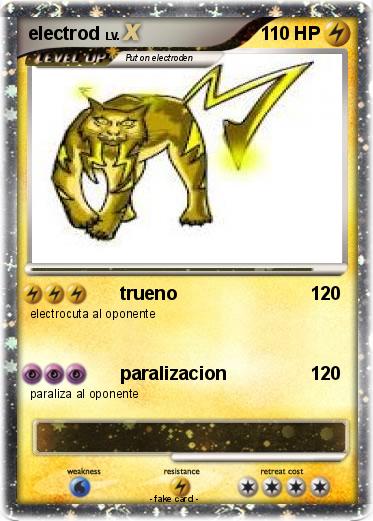 Pokemon electrod