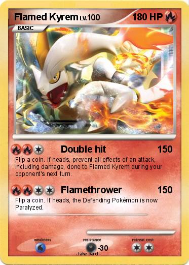 Pokemon Flamed Kyrem