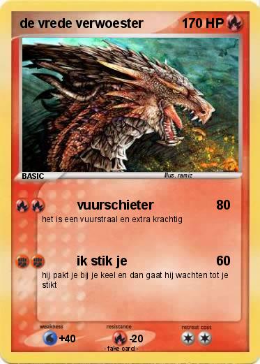 Pokemon de vrede verwoester