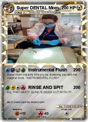 Pokemon Super DENTAL Mom