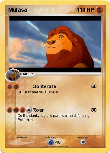 Pokemon Mufasa