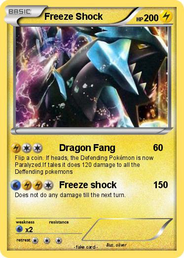 Pokemon Freeze Shock