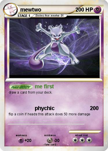 Pokemon mewtwo