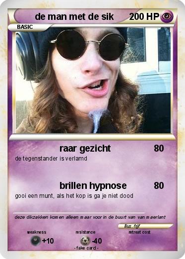 Pokemon de man met de sik