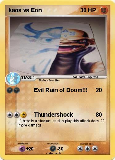 Pokemon kaos vs Eon