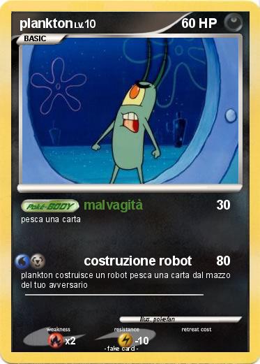 Pokemon plankton